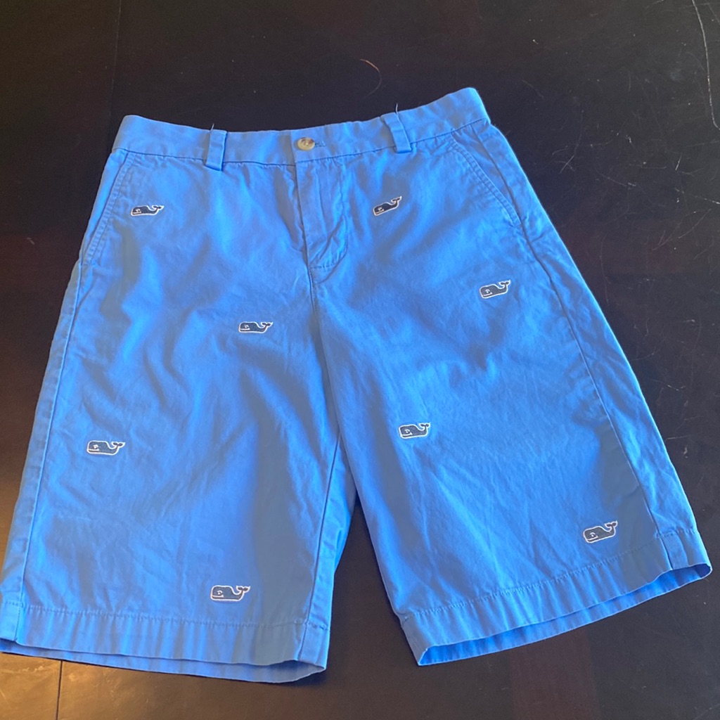 Rare Blue Boys Youth Size 12 Vineyard Vines Shorts